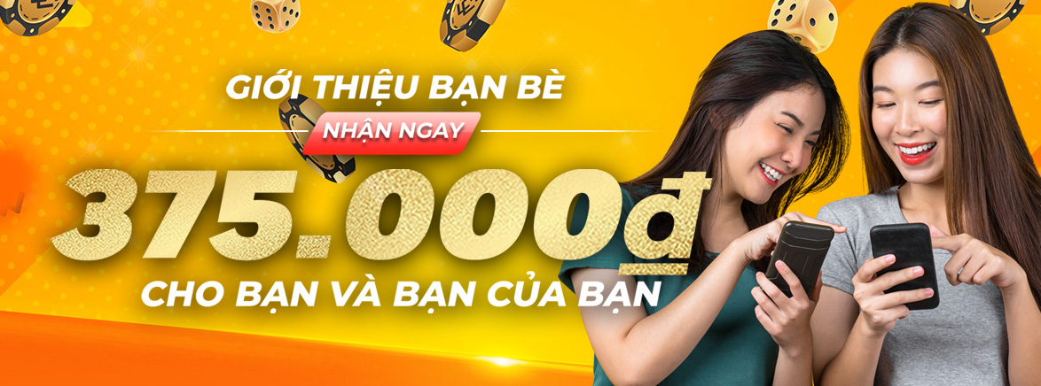 Nhận ngay 375.000 VND khi giới thiệu bạn Nhận ngay 375.000 VND khi giới thiệu bạn
