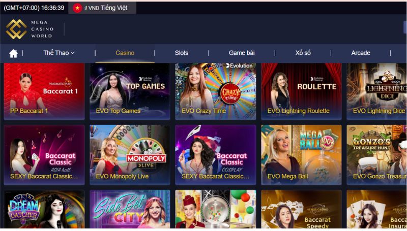 Giới thiệu các casino trực tuyến điển hình của 188bet