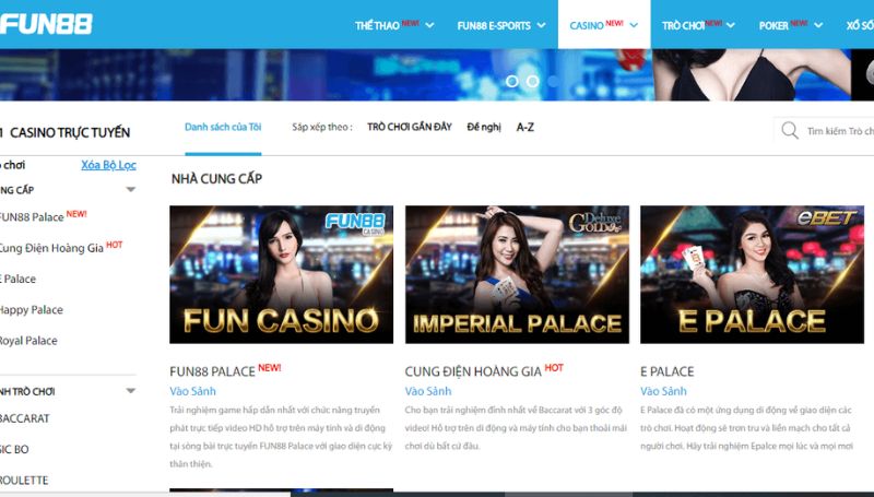 FUN88 – casino trực tuyến thể thao hàng đầu 2023