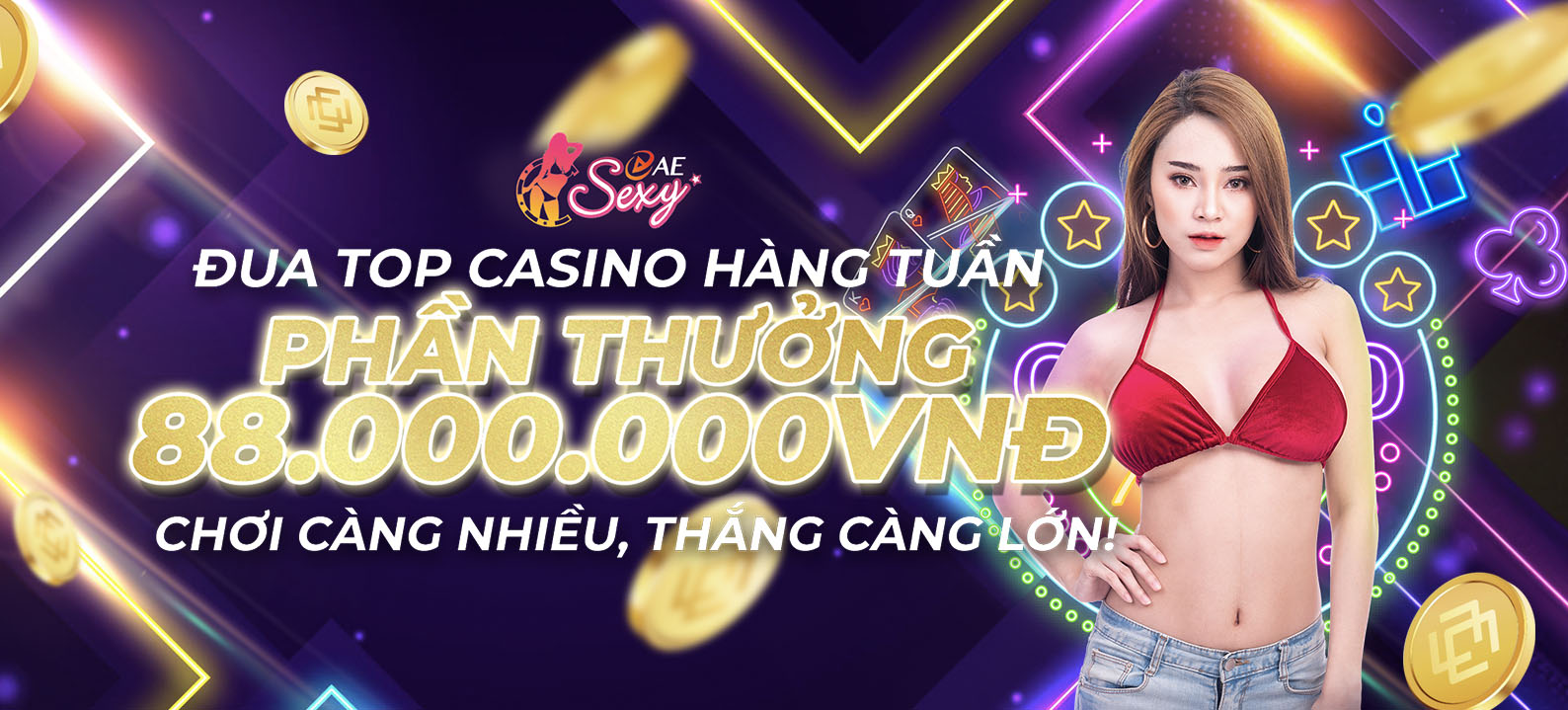 Đua Top Casino Sexy Hàng Tuần