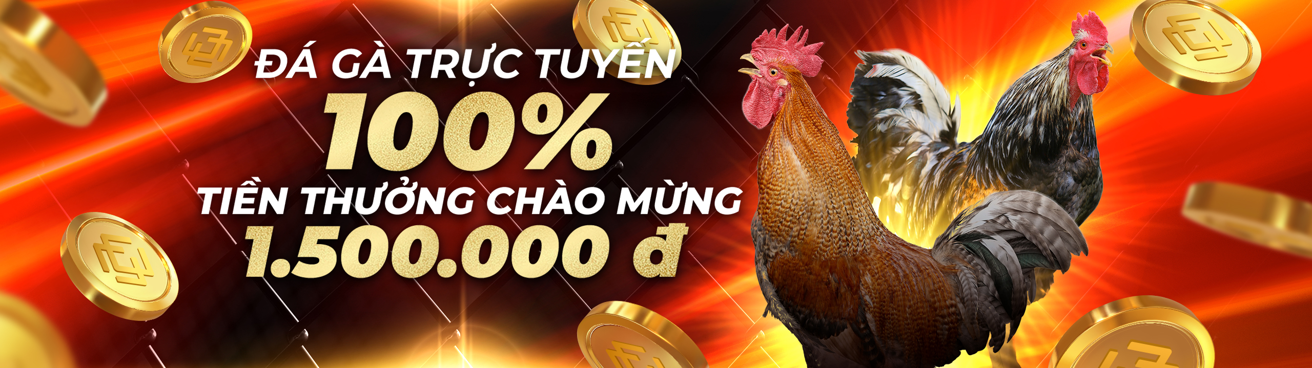 ĐÁ GÀ 100% Thưởng Nạp Lần Đầu 1.500.000 VND