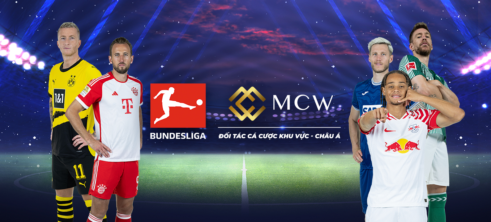 Bundesliga International hợp tác với Mega Casino World ở Châu Á